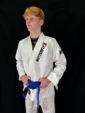 ButterflyX - White Gi - Front View Angled 