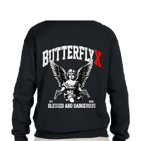 Blessed Hoodie Stadard Print ButterflyX