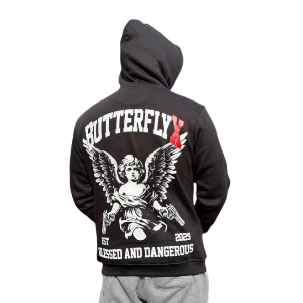 Blessed Hoodie V2 Oversized Print ButterflyX