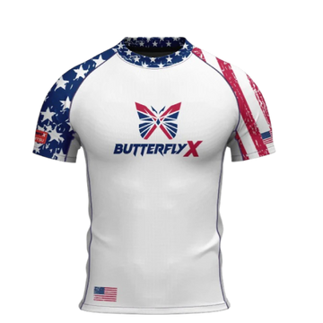 Youth Patriot Rash Guard ButterflyX