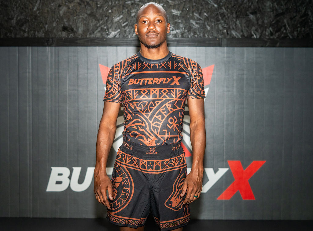 Brown Ranked Jiu-Jitsu Rashguard Fenrir