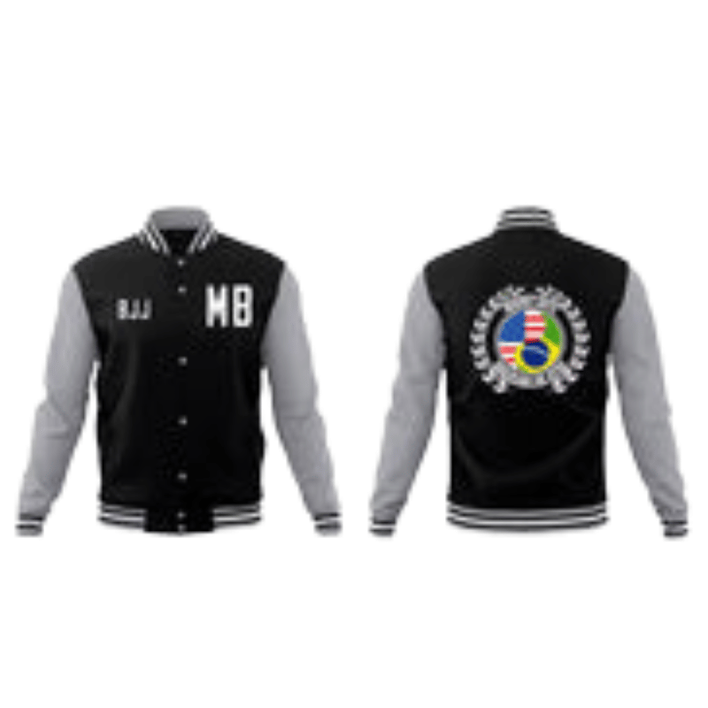 Cutstom Jiu Jitsu Letterman Jacket BJJ Customs ButterflyX