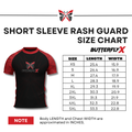 Flagship Rash Guard Sizing - ButterflyX