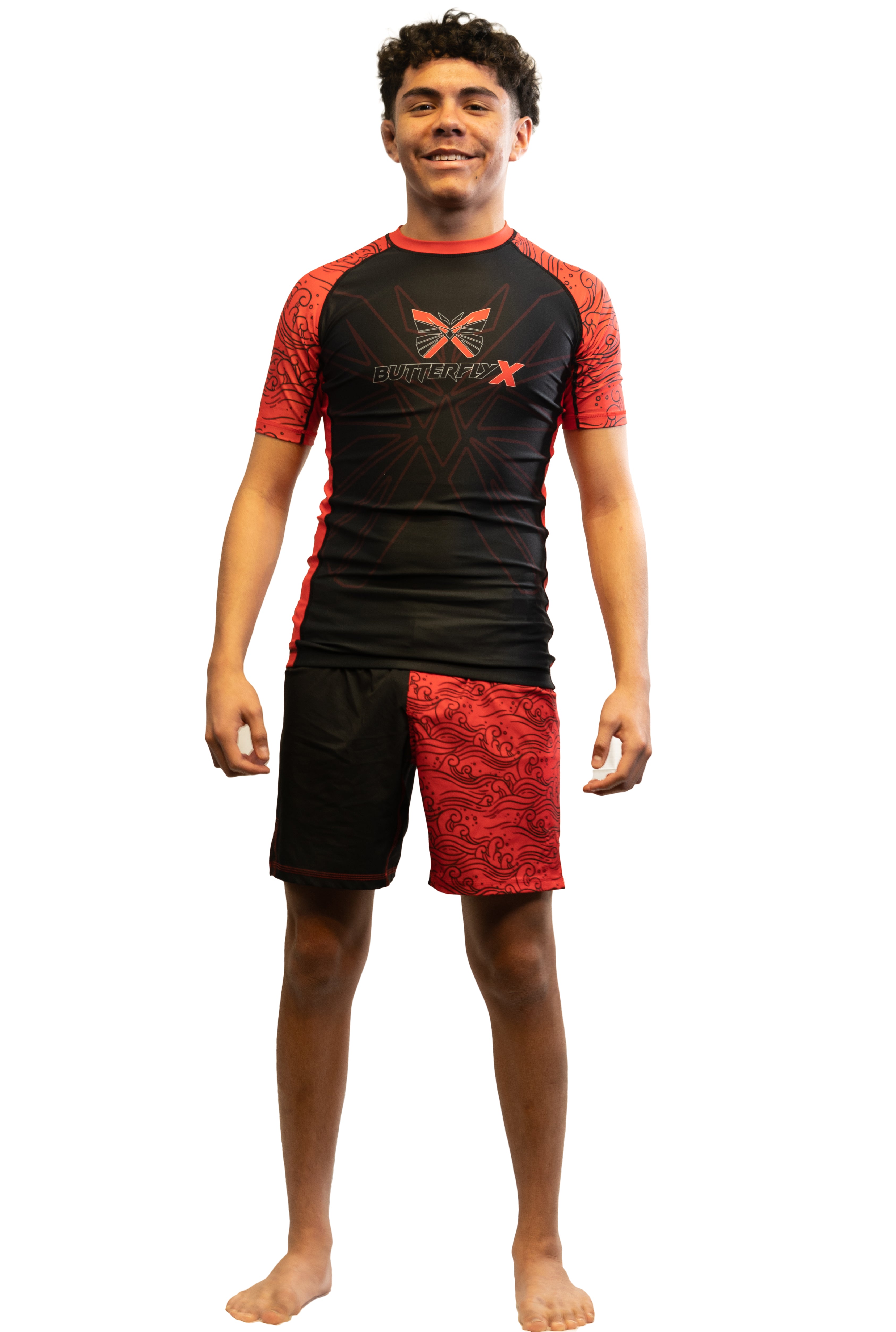 UN3D ＲＡＳＨ　ＧＵＡＲＤ HQ Serpent Series Rash Guard – EARN THE GLORY