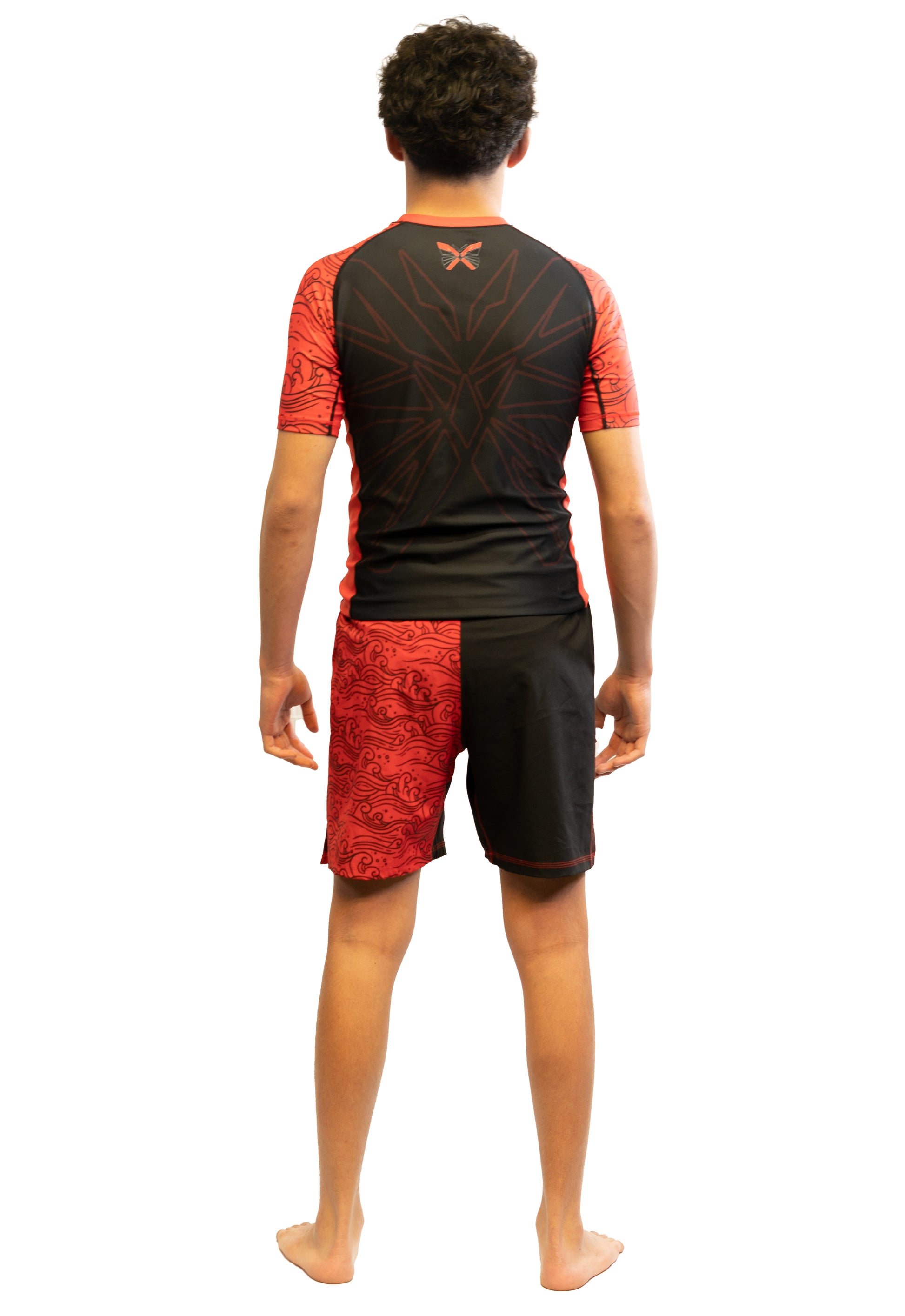 Flagship Jiu Jitsu Rash Guard Back - ButterflyX