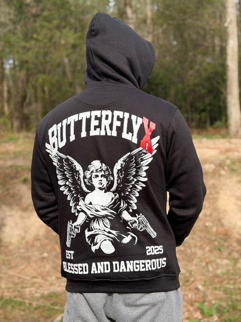 Blessed Hoodie V2 Oversized Print ButterflyX