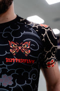 Left Oni Butterfly Badge