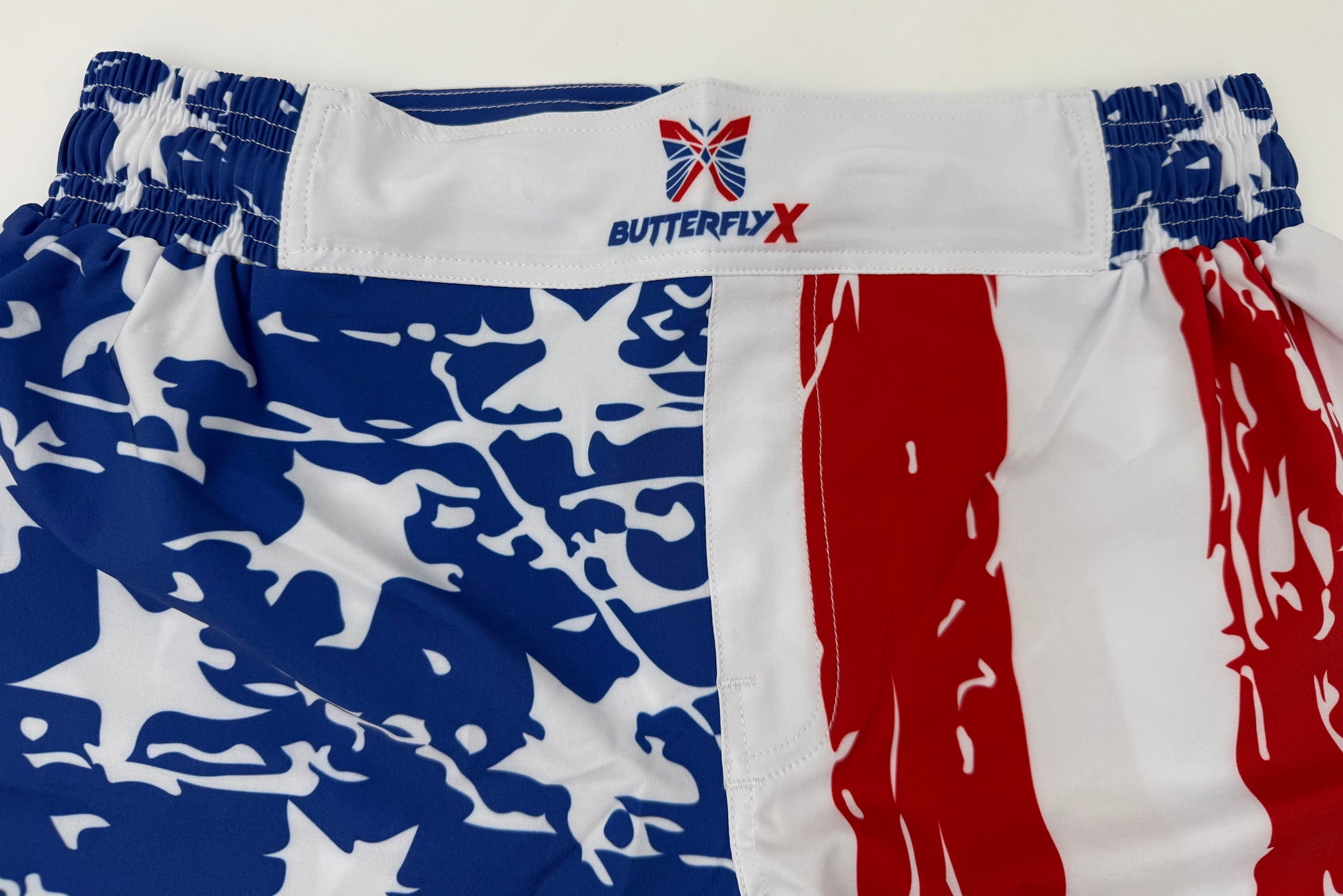 BJJ Shorts - Patriot - Top View
