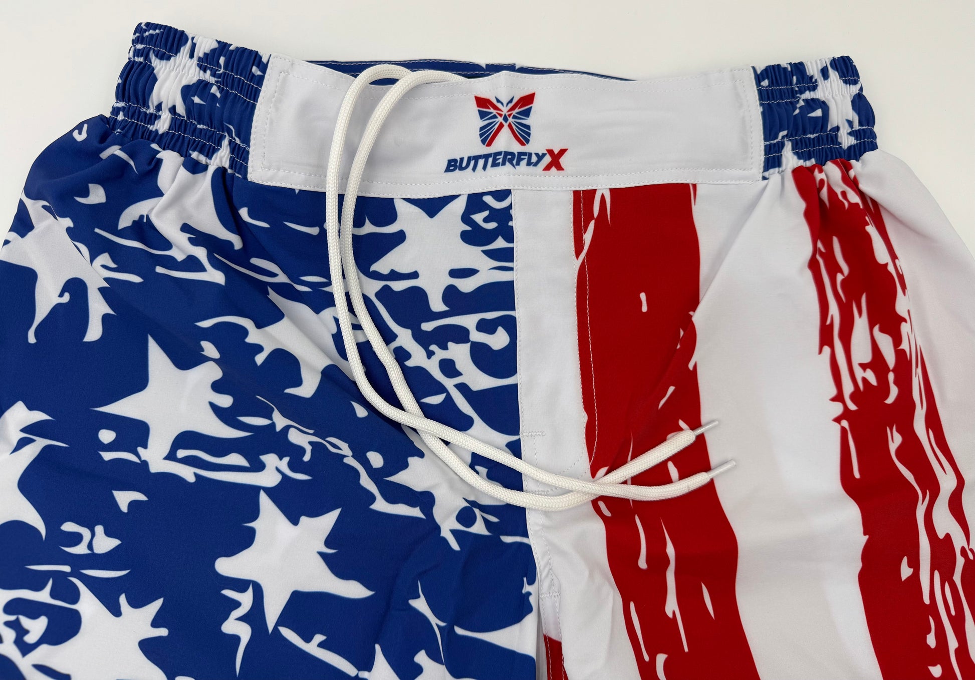 ButterflyX Patriot Jiu Jitsu Shorts - Front Top
