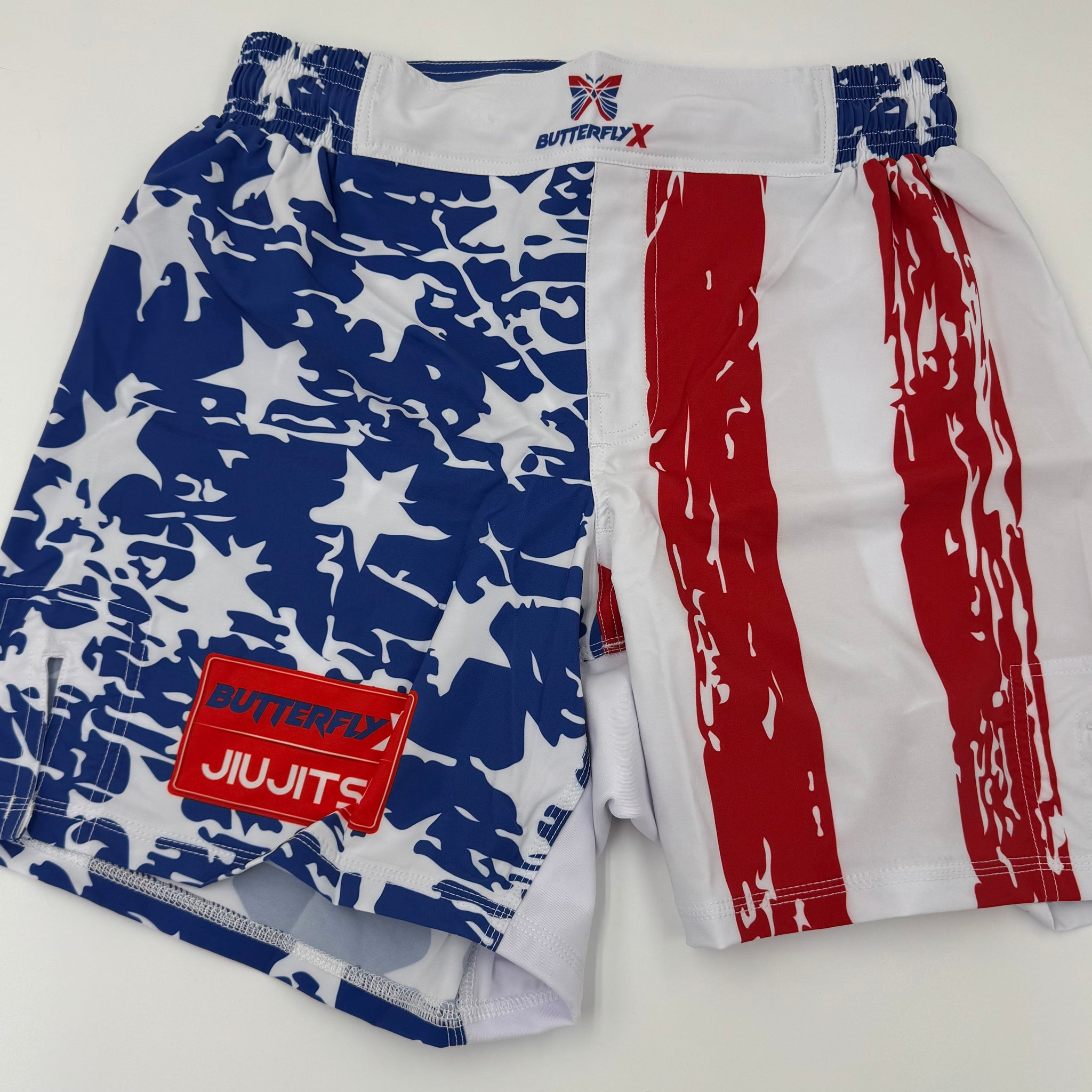 Jiu Jitsu American Flag Shorts - ButterflyX