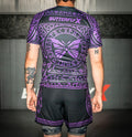 Purple Ranked Jiu-Jitsu Rashguard Back