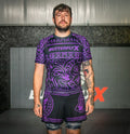 Purple Ranked Jiu-Jitsu Rashguard Front