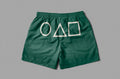Backside of the Submission Games Shorts