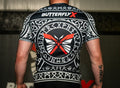 White and Black Ranked Rashguard Fenrir 